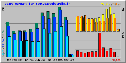 Usage summary for test.cavesbourdin.fr