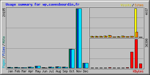 Usage summary for wp.cavesbourdin.fr